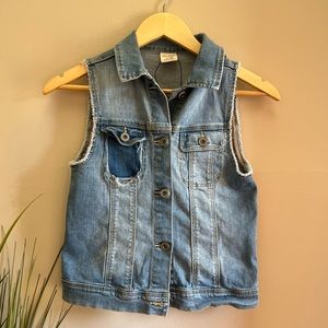 Zara Kids Denim Vest - Blue